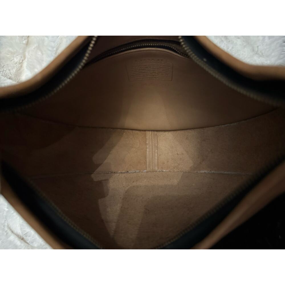 RARE Gorgeous Coach Vintage Beckett in Putty Natural Condition - Picture 7 of 11